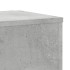 Soportes de plantas 2 uds madera gris hormigón 30x30x50