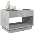 Mesa de centro con Infinity LED gris hormigón 70x50x50