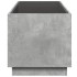 Mesa de centro con Infinity LED gris hormigón 70x50x50