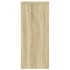 Soportes de plantas 2 uds madera roble Sonoma 30x30x70