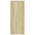 Soportes de plantas 2 uds madera roble Sonoma 30x30x70