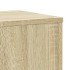 Soportes de plantas 2 uds madera roble Sonoma 30x30x70
