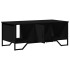 Mesa de centro madera de ingeniería negro 100x51x40