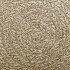 Alfombra ZIZUR aspecto yute interior/exterior beige Ø 120