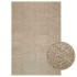 Alfombra ZIZUR aspecto yute interior/exterior beige 140x200