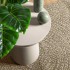 Alfombra ZIZUR aspecto yute interior/exterior beige 140x200