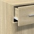Aparador madera de ingeniería roble Sonoma 30x42,5x93