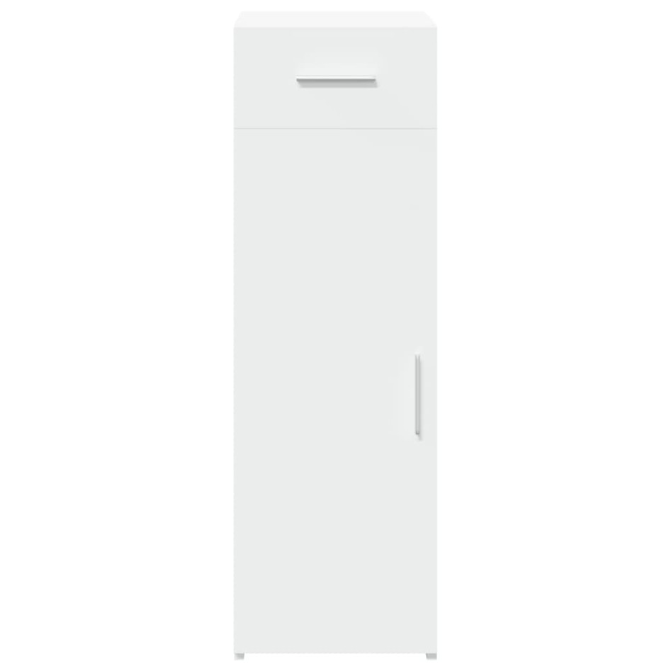 Aparador madera de ingeniería blanco 30x42,5x93