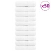 Toallas SOLUND 50 unidades blanco 30x30 cm 600 gsm