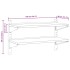 Estante de pared acero inoxidable plateado 100x40x60