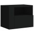 Mesitas de noche de pared 2 unidades blanca 45x30x35