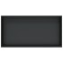 Hornacina ducha acero inoxidable negro mate 62x32x9