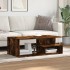 Mesa de centro madera de ingeniería roble ahumado 102x55x35