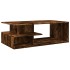 Mesa de centro madera de ingeniería roble ahumado 102x55x35