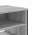 Mueble de TV madera de ingeniería gris sonoma 122x34x41