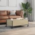 Mesa de centro con ruedas madera ingeniería Sonoma 91x55x34