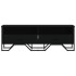 Mueble de TV madera de ingeniería negro 122x34x41