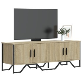 Mueble de TV madera de ingeniería roble Sonoma 122x34x41