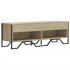 Mueble de TV madera de ingeniería roble Sonoma 122x34x41