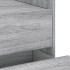 Mesita de noche madera de ingeniería gris Sonoma 45x50x50