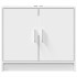 Armario para lavabo madera de ingeniería blanco 63x29x55