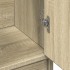 Armario de lavabo madera de ingeniería roble Sonoma 63x29x55