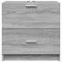 Armario de lavabo madera de ingeniería gris Sonoma 59x37x59