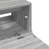 Armario de lavabo madera de ingeniería gris Sonoma 59x37x59