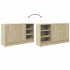 Armario de lavabo madera de ingeniería roble Sonoma 90x29x55