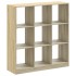 Estantería de madera de ingeniería roble Sonoma 102x32x108