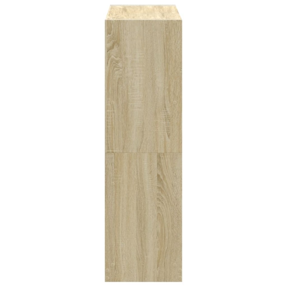Estantería de madera de ingeniería roble Sonoma 102x32x108