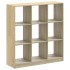 Estantería de madera de ingeniería roble Sonoma 102x32x108