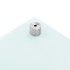 Salpicaderos de cocina 2 uds vidrio templado blanco 80x40
