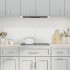 Salpicaderos cocina 2 uds vidrio templado transparente 80x40