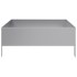 Jardinera de acero galvanizado 100x100x25