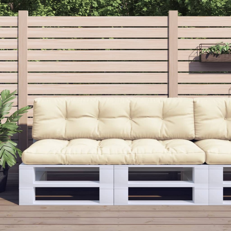 Cojines para sofá de palets 2 unidades tela