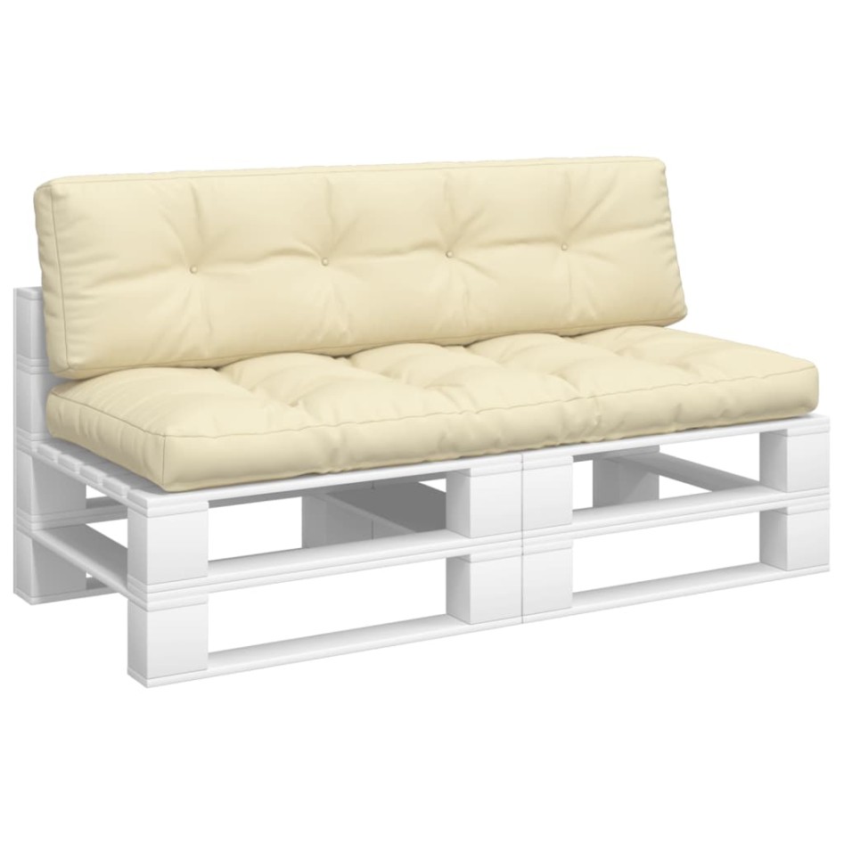 Cojines para sofá de palets 2 unidades tela