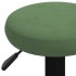 Taburetes de cocina 2 unidades terciopelo verde