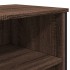 Aparador madera de ingeniería roble marrón 101x35,5x74,5