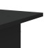 Soportes de plantas 2 uds madera ingeniería negro 30x30x40