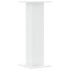 Soportes de plantas 2 uds madera ingeniería blanco 30x30x80
