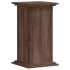 Soportes de plantas madera ingeniería marrón roble 33x33x60
