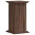 Soportes de plantas madera ingeniería marrón roble 33x33x60