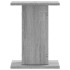 Soportes para plantas 2 uds madera gris Sonoma 30x30x40