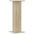Soportes para plantas 2 uds madera roble Sonoma 30x30x80
