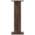 Soportes para plantas 2 uds madera marrón roble 30x30x80