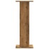 Soportes para plantas 2 uds madera roble artisian 30x30x80