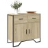Aparador de madera de ingeniería roble Sonoma 79,5x35,5x74,5