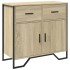 Aparador de madera de ingeniería roble Sonoma 79,5x35,5x74,5