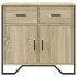 Aparador de madera de ingeniería roble Sonoma 79,5x35,5x74,5